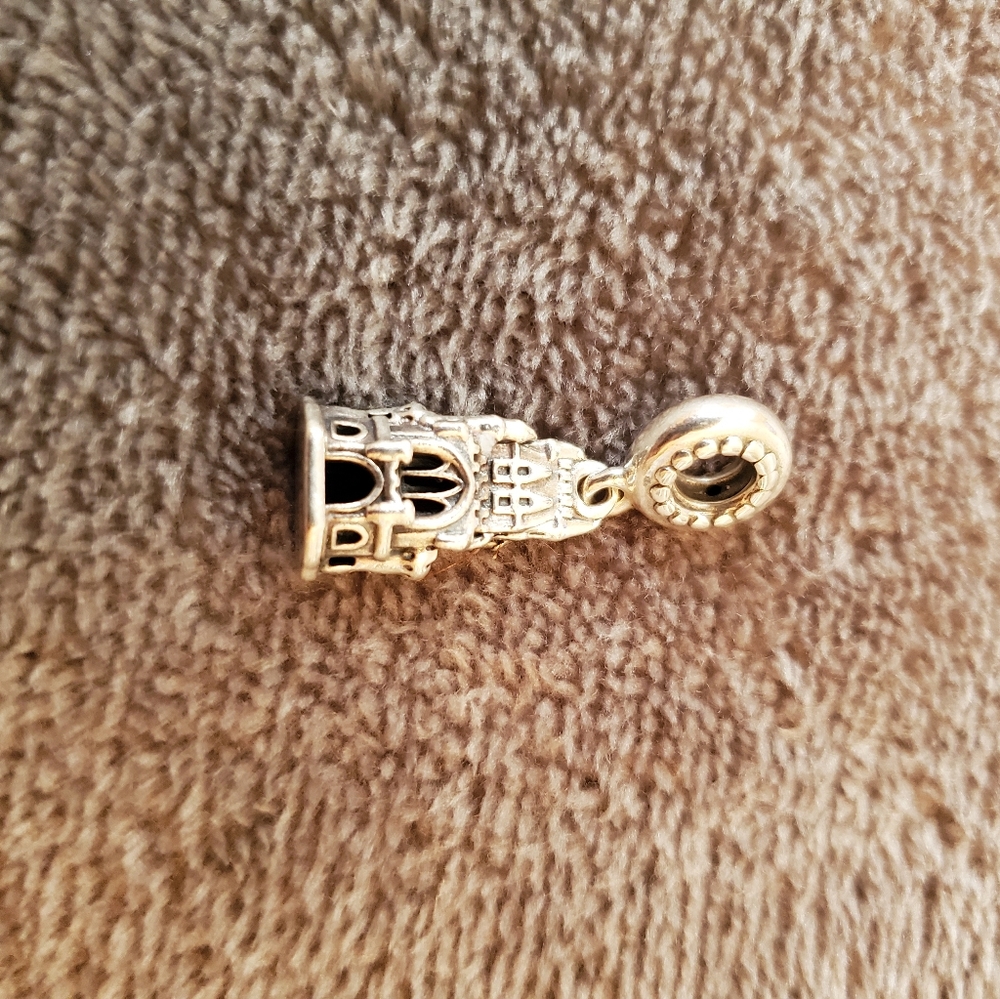 Sterling Silver Castle Pandora Charm